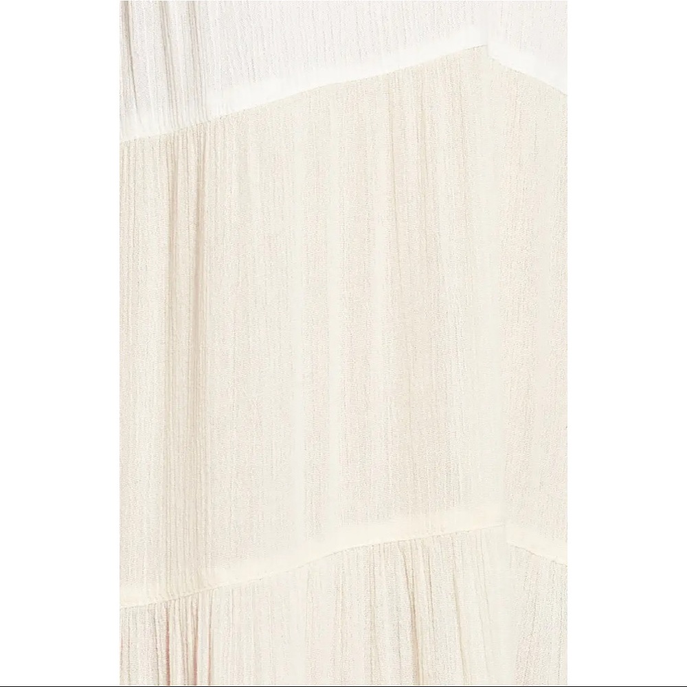 Sun & Shadow Cotton Color Block Maxi Dress/Cover … - image 3